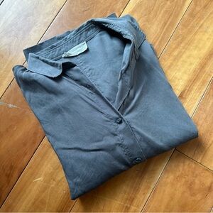 Everlane Drapey Square Button-Up Shirt